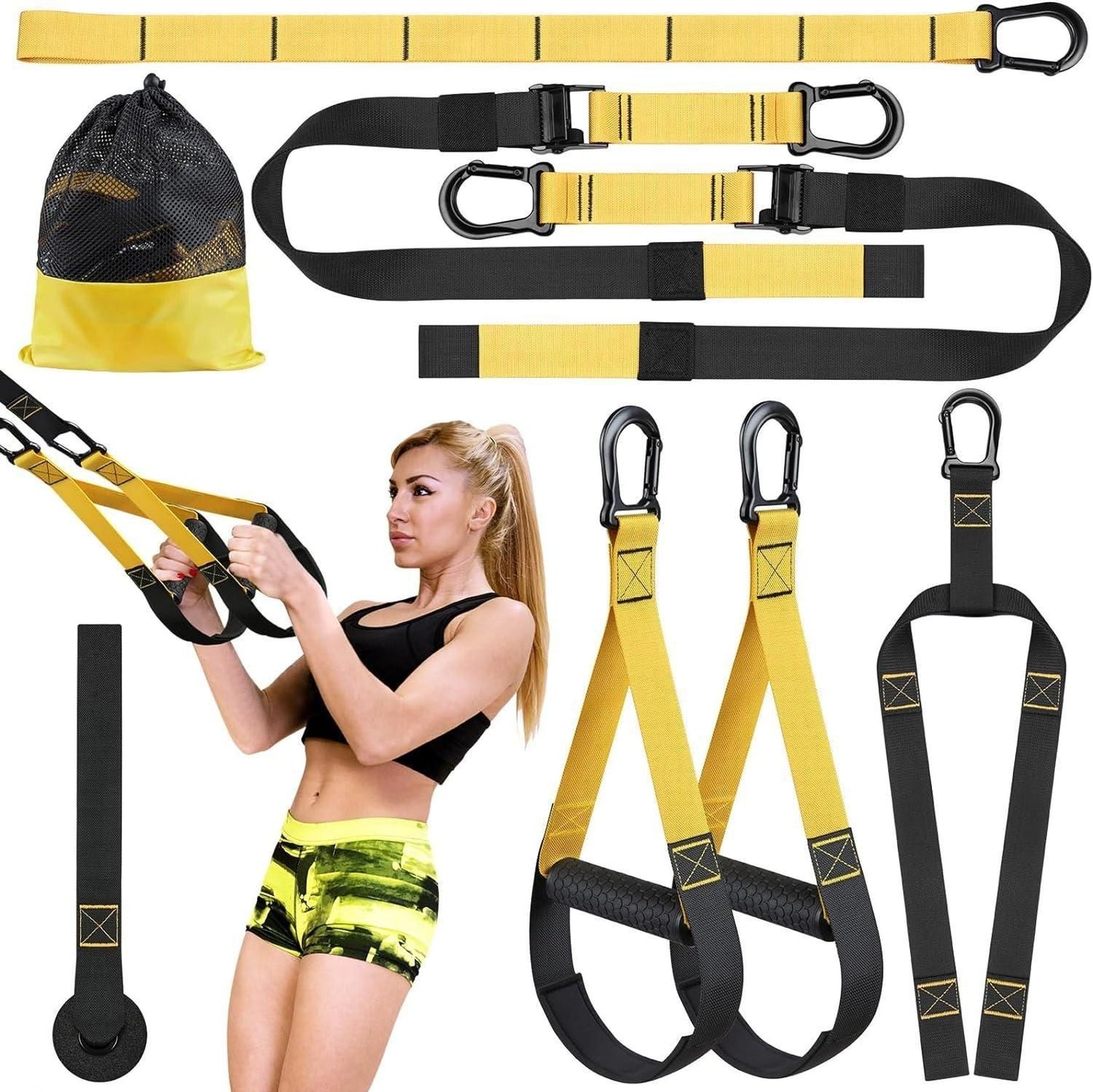 Resistance Training Kit (Exercise Bands with Handles)